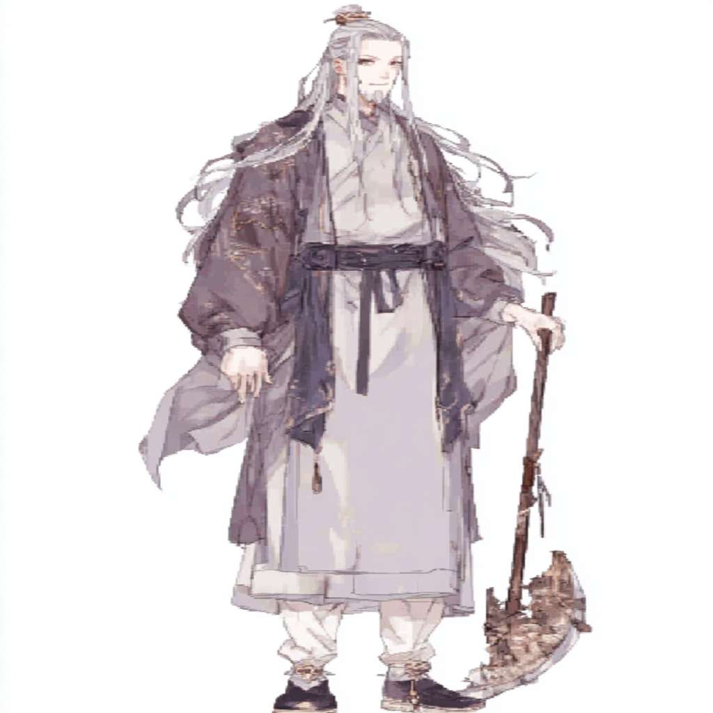 画一个泰坦神族  Cronus 长须、年长的男性 手持镰刀或大镰刀 身穿希腊长袍 --ar 1:1 --v 7 --stylize 100 --fast --sref https://img-xpc-mj0.xpccdn.com/prod/upload/dbaddb66-3f29-41ae-b69f-477344de4872/3.png~tplv-5yakomv5zn-auto-v1%3A1024%3A0%3Aq75.jpg::5 https://img-xpc-mj0.xpccdn.com/prod/upload/39fe6cfe-5c51-4b41-9c06-9900c747e331/89dc4264-4a4a-4679-9e82-27ba3c44610f.png~tplv-5yakomv5zn-auto-v1%3A1024%3A0%3Aq75.jpg --sw 300 --no 水印