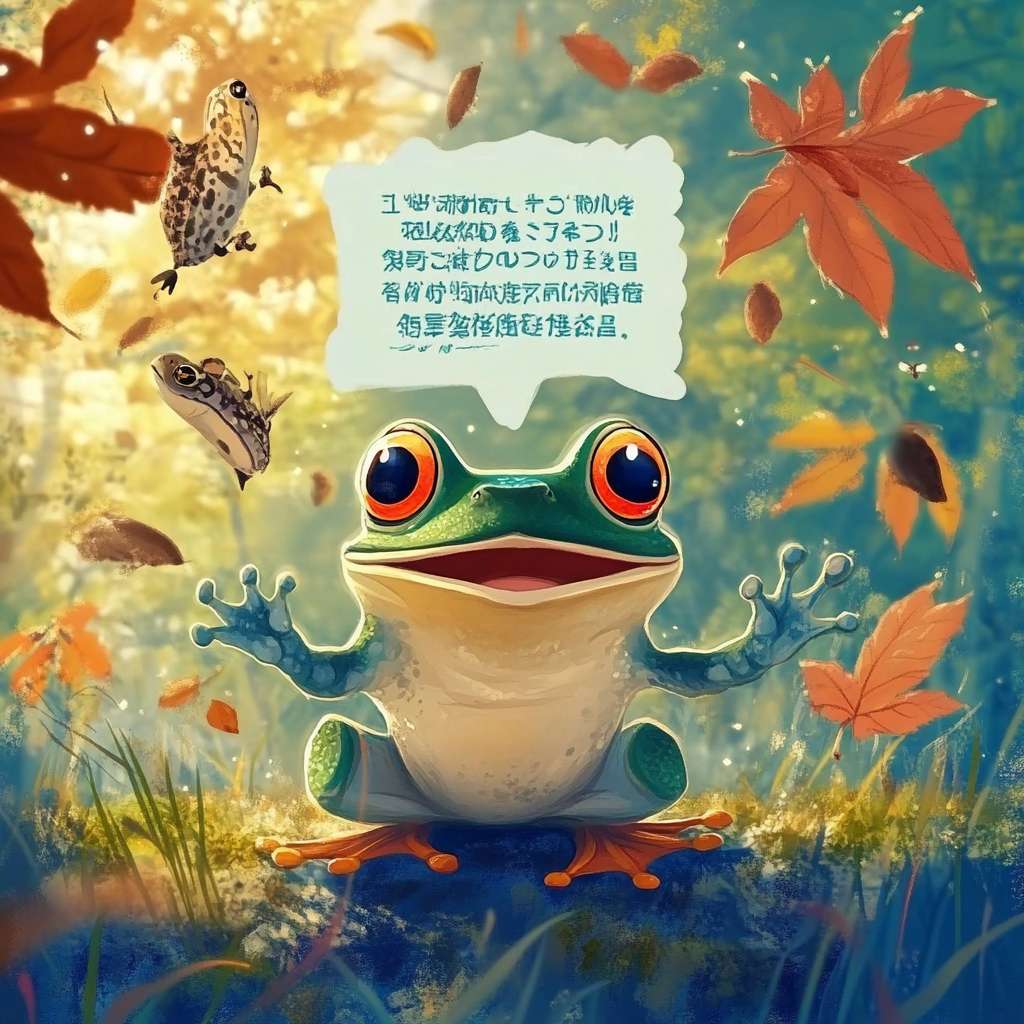 https://img-xpc-mj0.xpccdn.com/prod/upload/2c3e7219-449f-40ca-aa73-63c40b3a647c/%E3%83%81%E3%83%A9%E3%82%B7%E8%A1%A8JPG_1.jpg~tplv-5yakomv5zn-auto-v1%3A1024%3A0%3Aq75.jpg 請給我以上圖片中的卡通青蛙圖片 --ar 1:1 --v 6.1 --stylize 100 --fast --iw 1