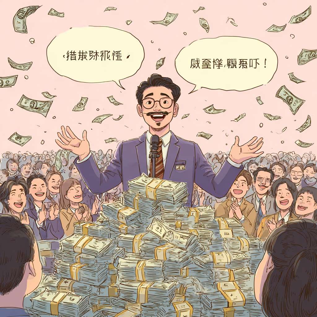 生成一张“做企业客户就是挖金矿”的图片，放在培训PPT中 --ar 1:1 --v 7 --stylize 100 --fast --no 水印