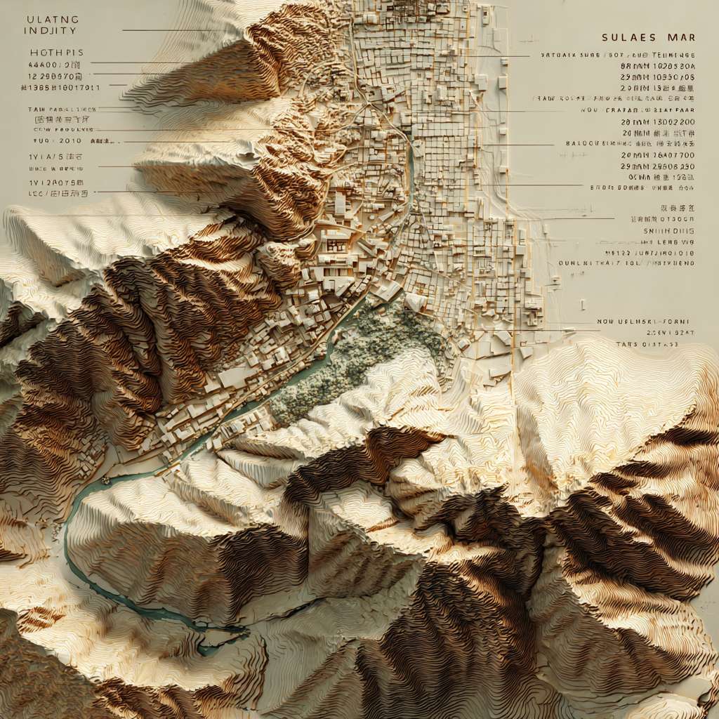 【人类态地图・分层细节设计】
(以 Figma 分层为例,每层可单独编辑,确保细节不杂乱)
图层名称 核心内容(超细节标注) 视觉设计要点
1. 地形底图层 - 等高线标注(北山区海拔 200-300m,南河深度 2-5m)
- 土壤纹理(城区硬化地 / 郊区农田)
- 植被分布(古宅后的老槐树、中学操场的梧桐树) 暖色调(米白 / 浅棕),写实纹理,边缘柔和
2. 建筑道路层 - 住宅:梧桐小区(12 栋 6 层楼,标注 3 栋有老人的 “敏感住户”)、老旧公寓(苏行住 302 室,窗户朝车祸路口)
- 公共建筑:中心医院(标注急诊楼 / 停尸间位置)、中学(标注体育馆 “临时避难所”)、火车站(标注事故前的 2 条铁轨编号)
- 道路:标注车道数、斑马线、监控摄像头位置(规界者安装) 建筑用简洁线稿,关键建筑加阴影突出,道路用灰色渐变
3. 势力据点层 - 镇界者古宅:标注 “界控核心室”(地下室 B1)、“能量传导塔”(阁楼)、周围 3 个 “领域稳定器”(伪装成路灯)
- 规界者办公楼:标注 “记忆编辑室”(3 楼)、“信号器控制室”(1 楼)、地下车库的 “秘密通道”(连通古宅)
- 不死者据点:苏行暂住地(302 室藏有 “锚点探测笔记”)、火灾废墟旁的 “safe house”(有 2 名其他不死者常驻) 用专属符号 + 彩色边框:镇界者(金色)、规界者(银色)、不死者(暗紫色)
4. 锚点 & 规则层 - 空间锚点:每个锚点标注 “死亡事件详情”(如车祸路口:2024.3.15 货运火车 K237 与客运火车 G104 相撞,死亡 47 人)、“锚点能量等级”(1-5 级,火车站遗址为 5 级)
- 记忆屏蔽区:用半透明蓝色覆盖(商业街 / 医院为 “高强度屏蔽”,郊区为 “低强度屏蔽”) 锚点用红色闪烁效果(可在 Figma 加简单动画),屏蔽区用渐变透明度
5. 备注层 - 标注 “人类日常动线”(如上班族早高峰路线、学生上下学路径)
- 标注 “规界者巡逻路线”(每 2 小时一班,覆盖锚点周边) 用虚线标注动线,颜色区分(人类:灰色,规界者:银色) --ar 1:1 --v 7 --stylize 100 --fast --no 水印