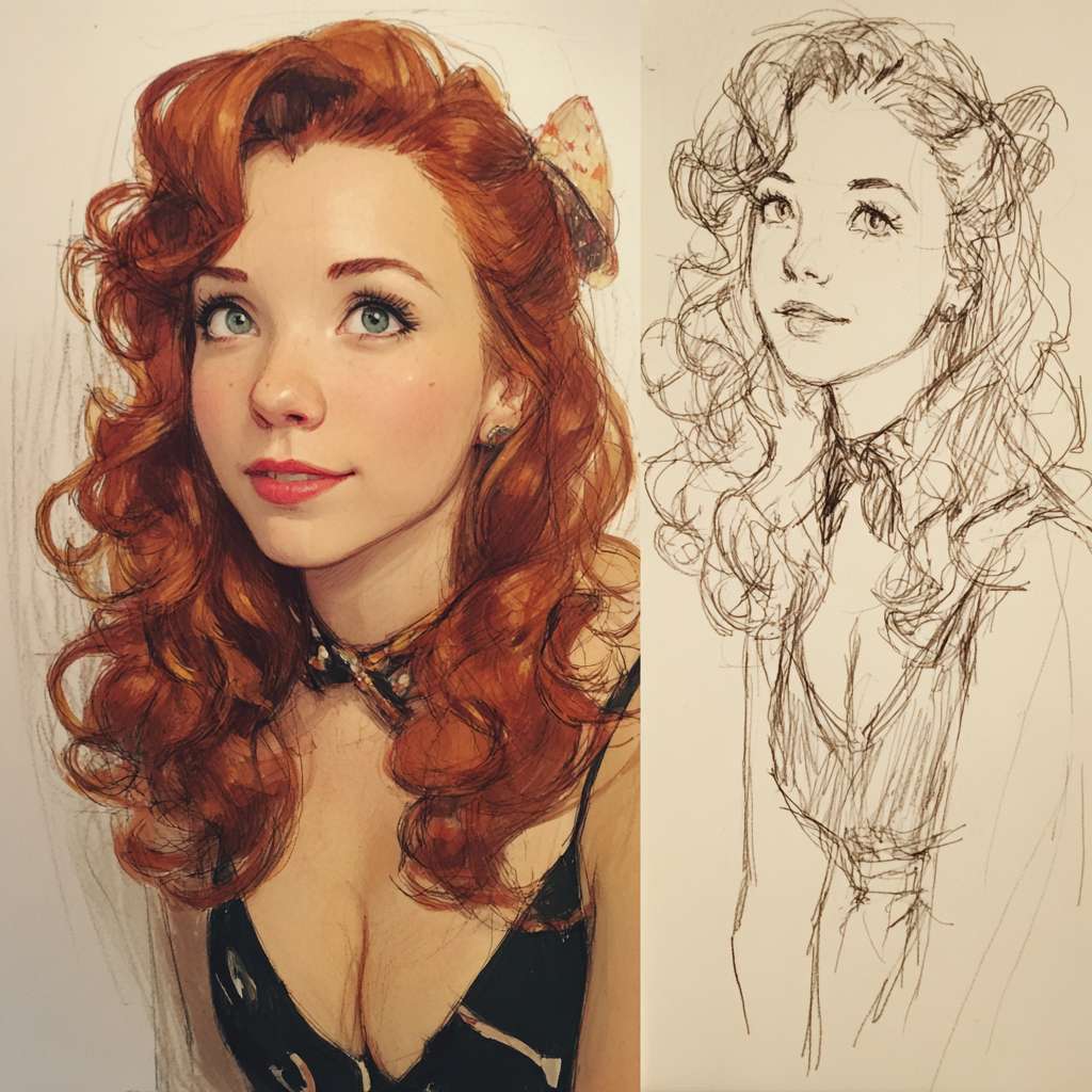 美女 --ar 1:1 --v 7 --stylize 100 --fast --no 水印