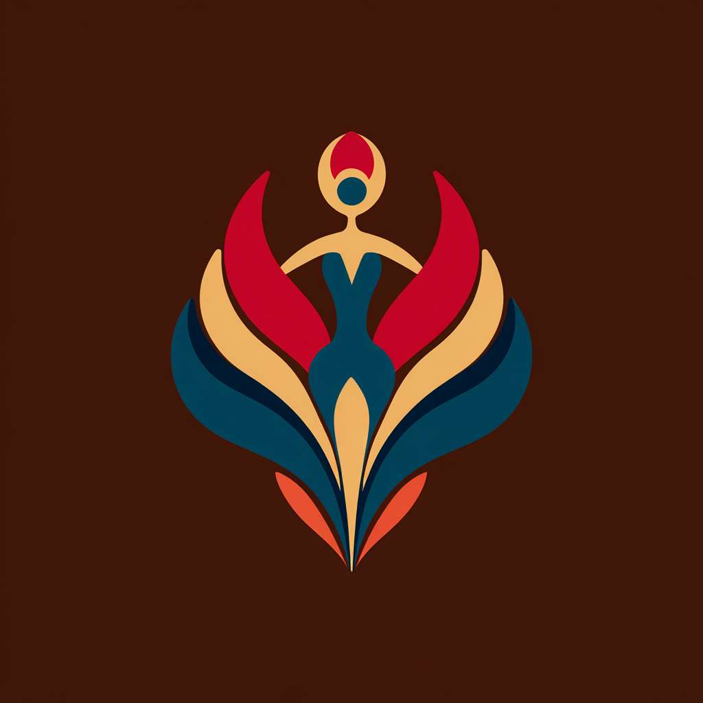 设计一个瑜伽馆的logo --ar 1:1 --v 7 --stylize 100 --fast --no 水印