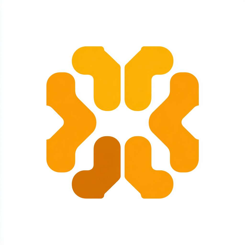 请帮我为以 颐选荟 为名称的养老院推荐APP 设计一个logo 主题色是橘黄色 给人温馨的感觉 方形的 --ar 1:1 --v 7 --stylize 100 --fast --no 水印