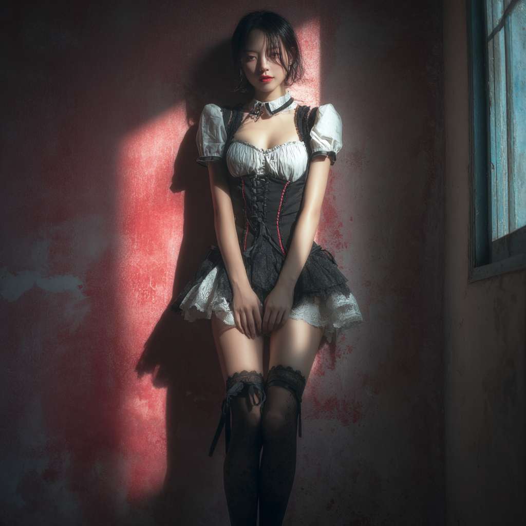 丝袜 --ar 1:1 --v 7 --stylize 100 --fast --no 水印