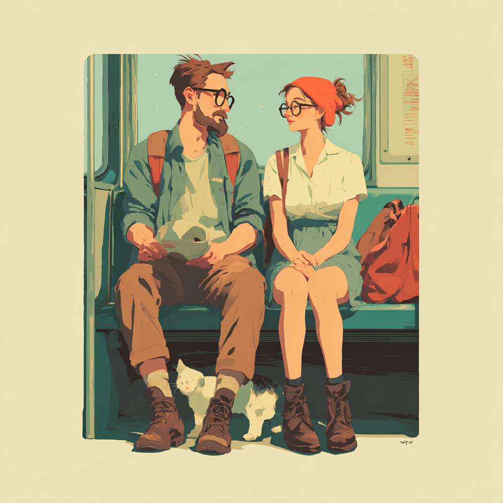 做的情侣 --ar 1:1 --v 7 --stylize 100 --fast --no 水印