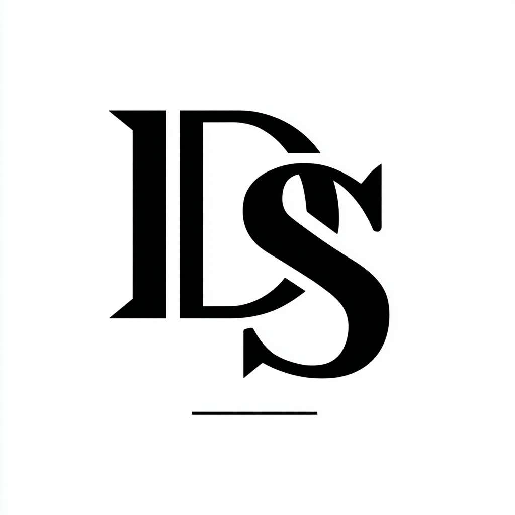由字母D和S组成的方形logo --ar 1:1 --v 7 --stylize 100 --fast --no 水印