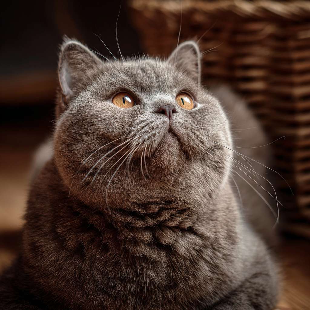 一只会飞的猫，胖乎乎，可爱的毛 --ar 1:1 --v 7 --stylize 100 --fast --no 水印