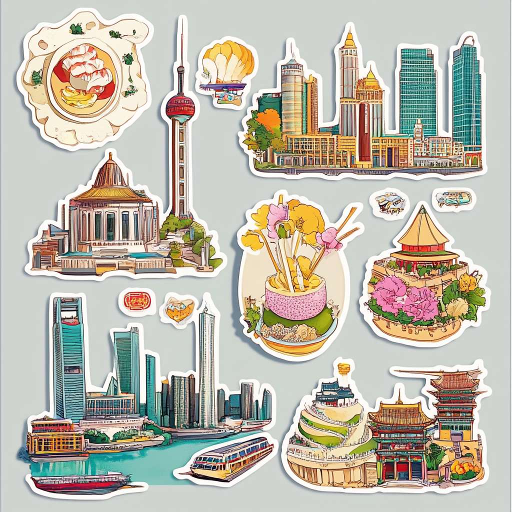 手机用户9236的图生图作品《主要用于贴纸，做深圳的地》 - 新片场AI创作