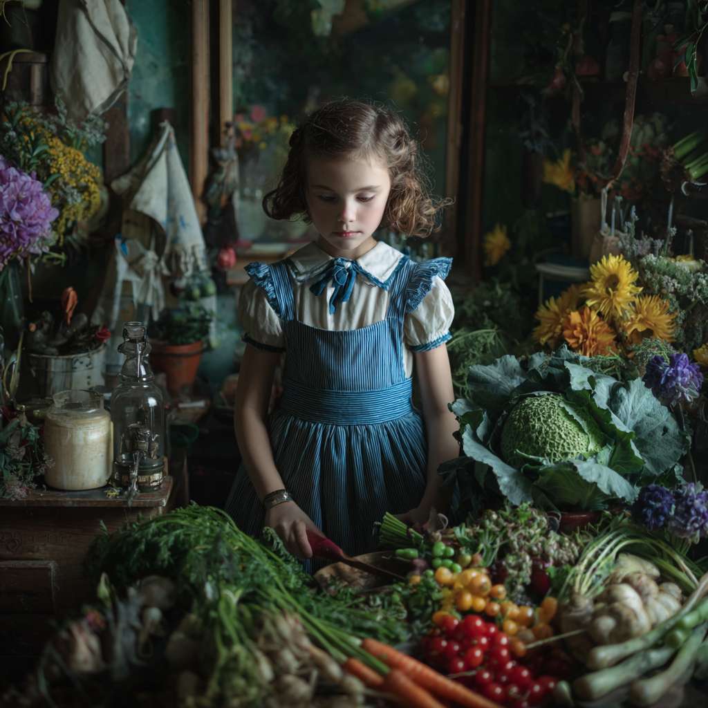 生成一张弥豆子图片 --ar 1:1 --v 7 --stylize 100 --fast --no 水印