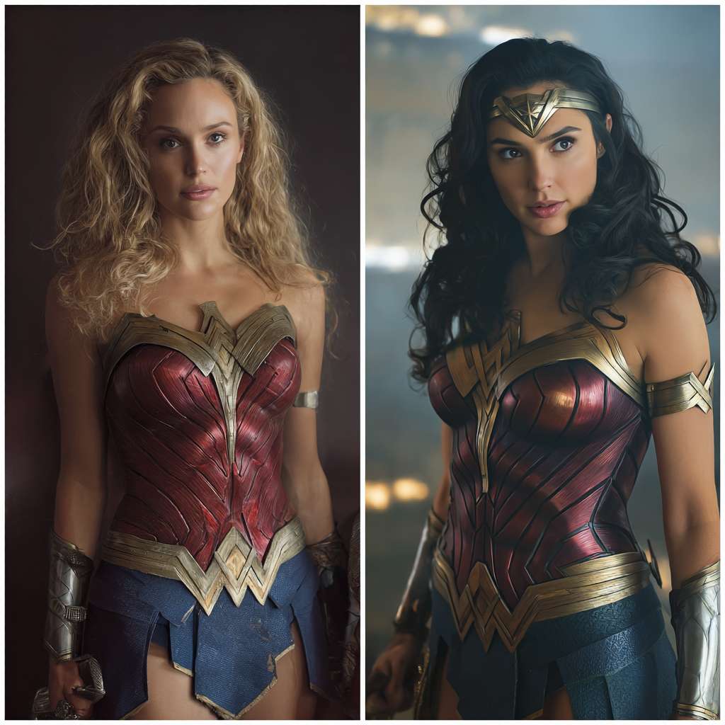 女超人被洗脑催眠成为反派 --ar 1:1 --v 7 --stylize 100 --fast --no 水印