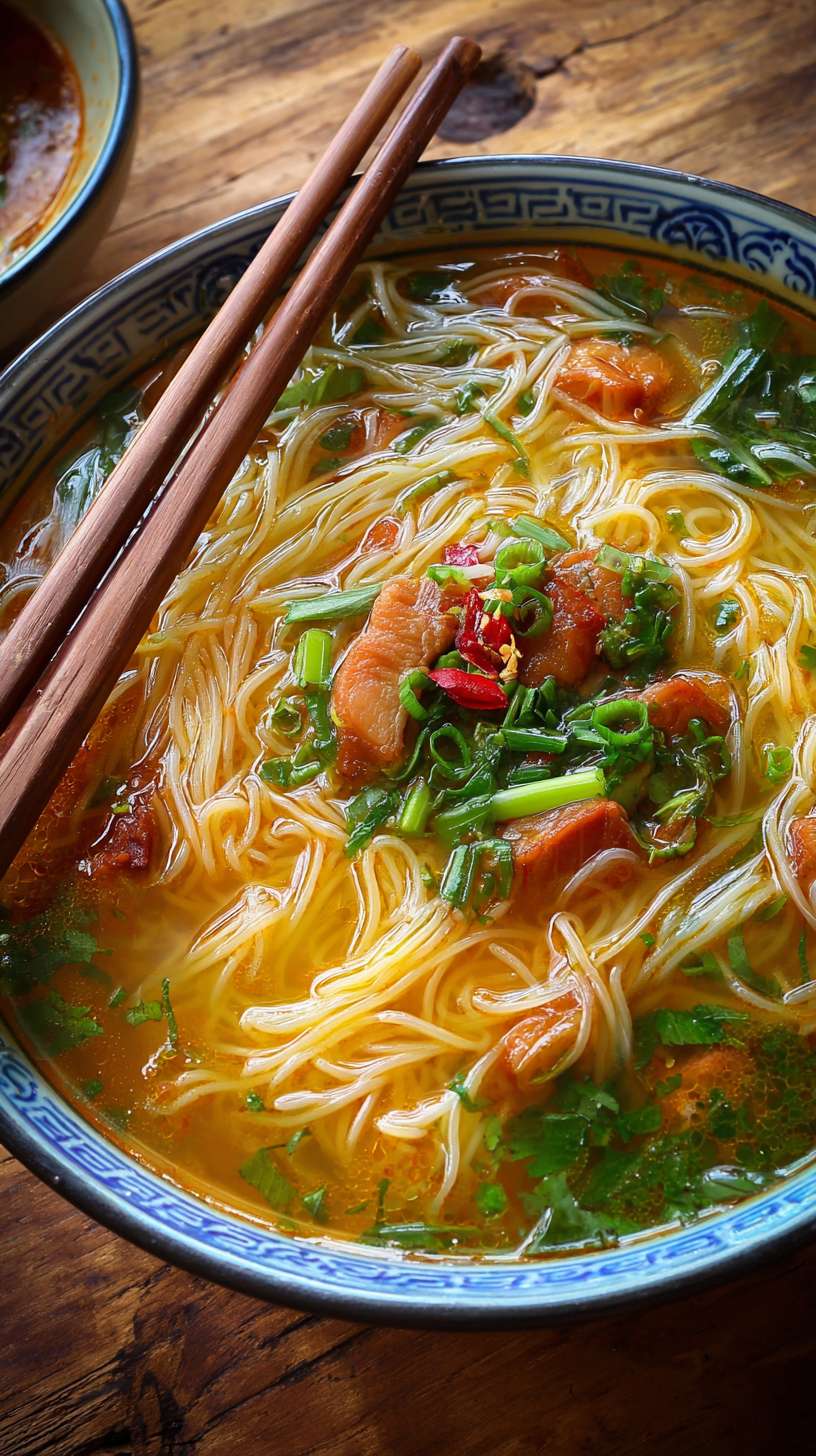 云南过桥米线 --ar 9:16 --v 7 --stylize 100 --fast --no 水印