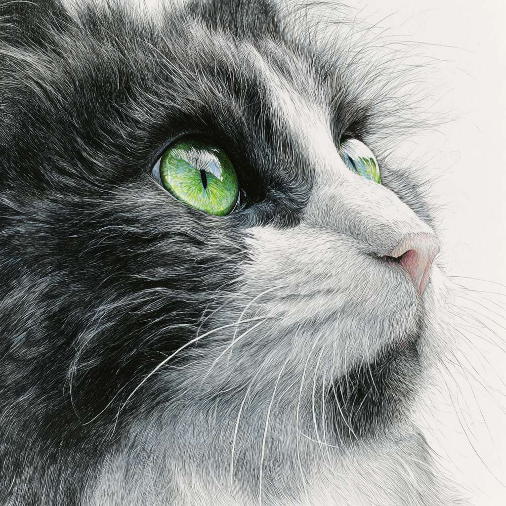 一只熊猫 --ar 1:1 --v 7 --stylize 100 --fast --no 水印