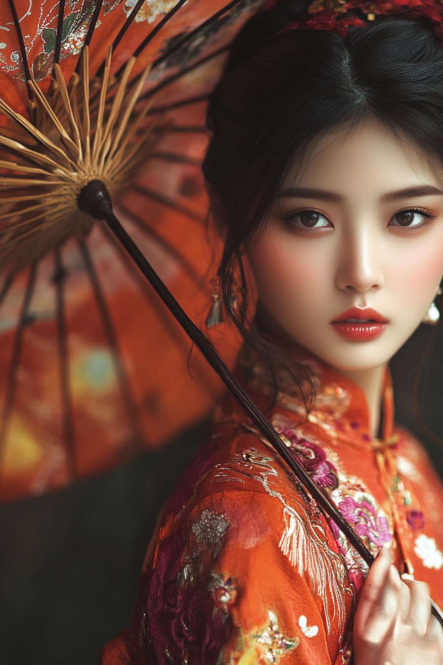 Asian beauty, fine skin, sexy, high resolution, professional photograph --ar 2:3 --v 6.1 --stylize 100 --fast