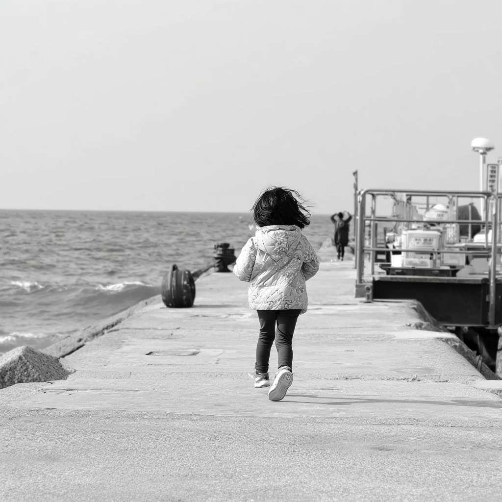 一个小孩充满希望的看着前面的海洋 --ar 1:1 --v 7 --stylize 100 --fast --sref https://img-xpc-mj0.xpccdn.com/prod/upload/b1ccb732-b4f3-438a-b91d-89940b79f26e/20250223_114455.jpg~tplv-5yakomv5zn-auto-v1%3A1024%3A0%3Aq75.jpg --no 水印